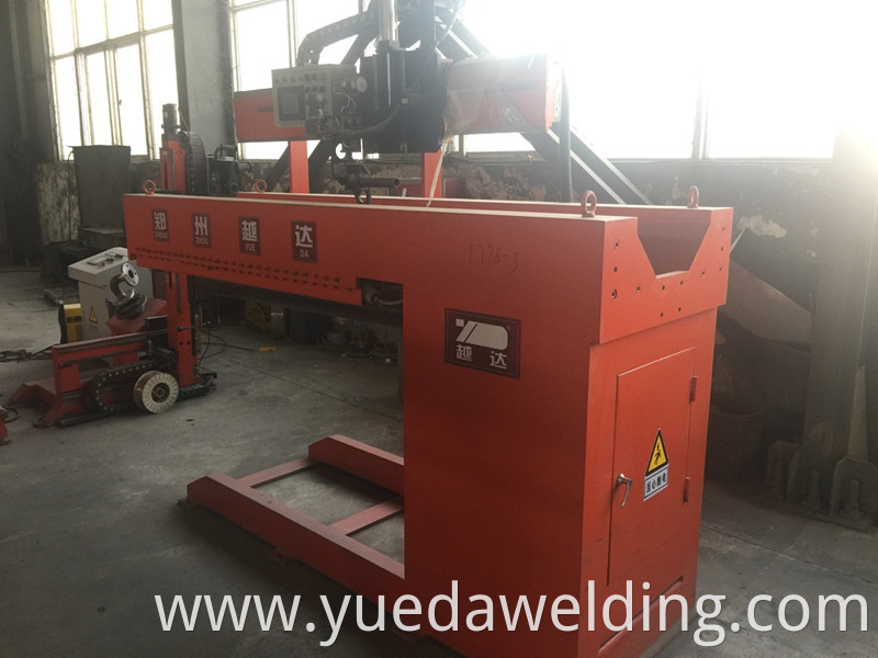 Yueda 500-2000mm Longitudinal Seam Welder MIG/SAW/Surfacing Seam Welding Machine Price